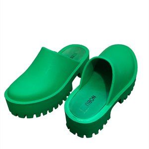 EVA Clog Platform Slippers Jeffrey Campbell Steve Madden size 7/38